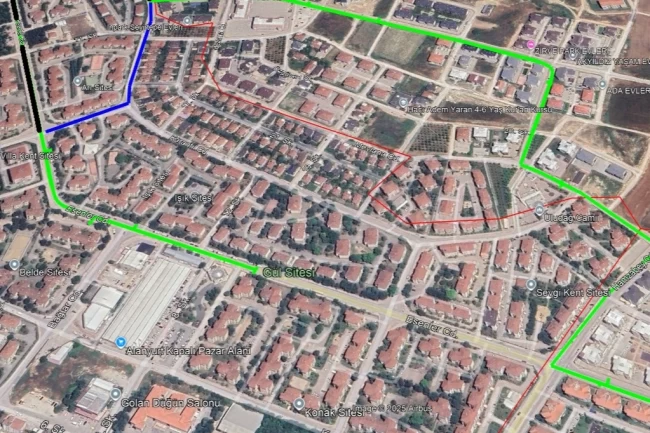 Bursa İnegöl'de toplu ulaşım hatlarında düzenleme