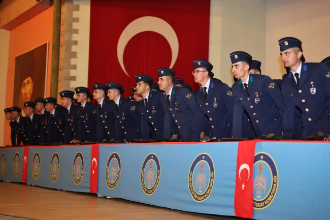 Kütahya'da 401. Dönem yedek subaylar yemin etti
