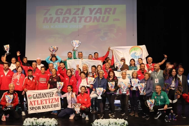 Gaziantep'te rekorlar kırıldı, ödüller sahiplerini buldu