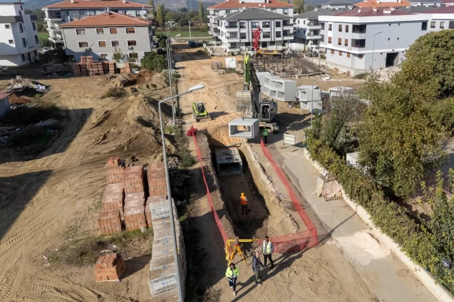 İzmir Tire'de 180 milyonluk yağmur suyu yatırımı başladı