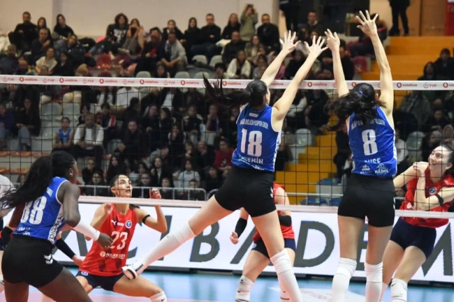 Bursa Nilüfer Belediyespor'dan kritik galibiyet