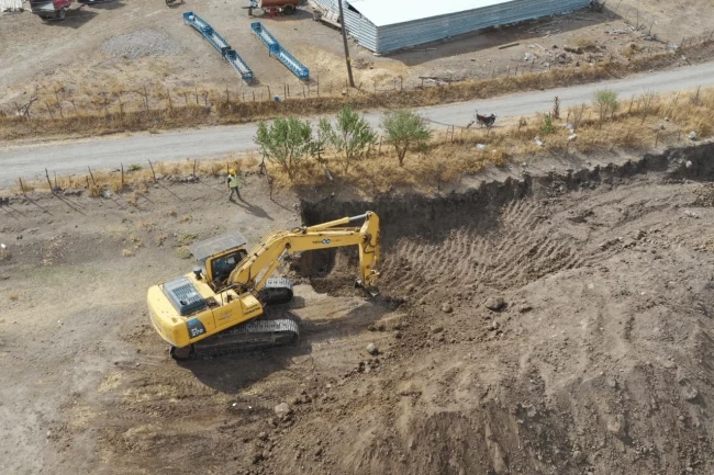 Balıkesir'de Balya Hacıhüseyin Mahallesi'nde içme suyu hattı yenilendi