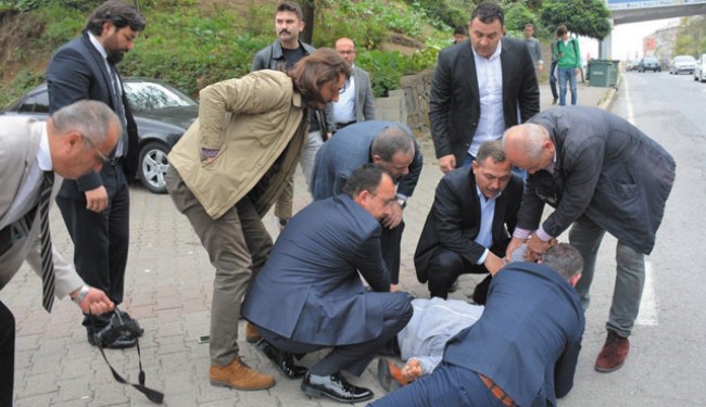 İlk müdahaleyi Başkan Uysal yaptı..