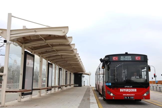 Sakarya Metrobüs Hattı'nda yeni gelişme