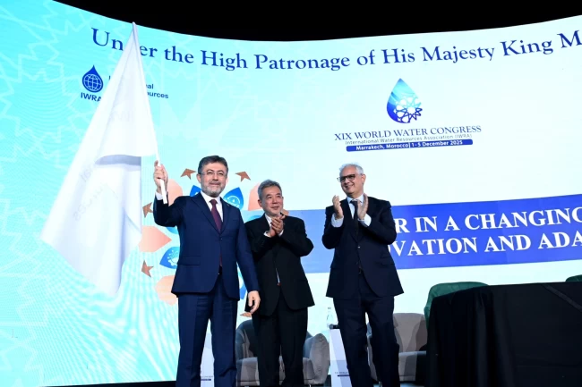 Türkiye, bayrağı Fas'ta devraldı! 20. Dünya Su Kongresi 2027'de İstanbul'da