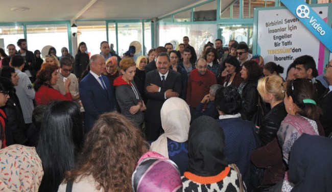 Özel bireyler artık 'Tebessüm' ediyor..