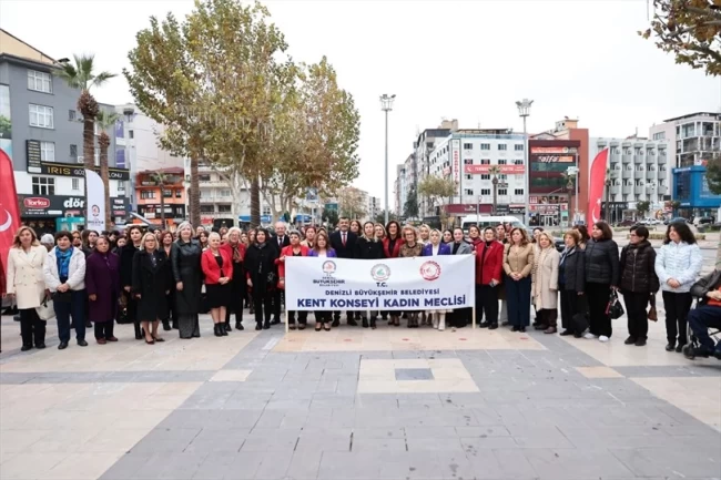 Denizli Kadın Meclisi'nden Dünya Kadın Hakları Günü'nde anlamlı buluşma