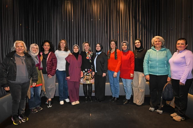 Bursa Osmangazi'de emekten sanata uzanan yolculuk ilham oldu