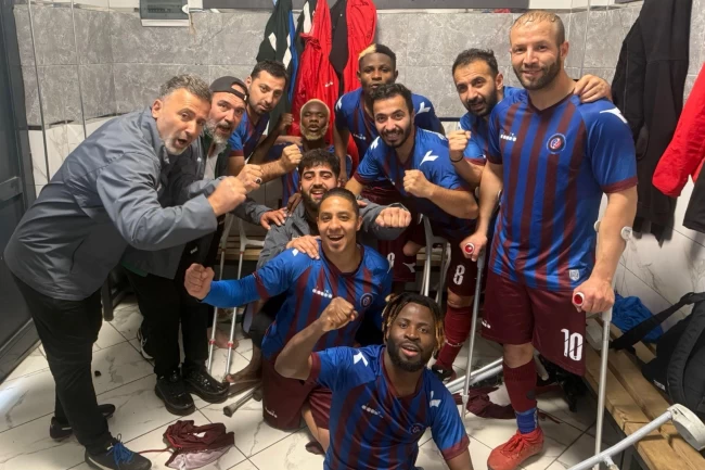Trabzon Ampute Futbol Takımı sahasında galip