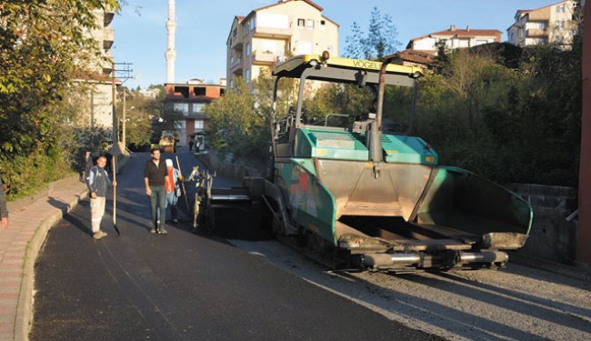Gülüç asfaltlanıyor!..