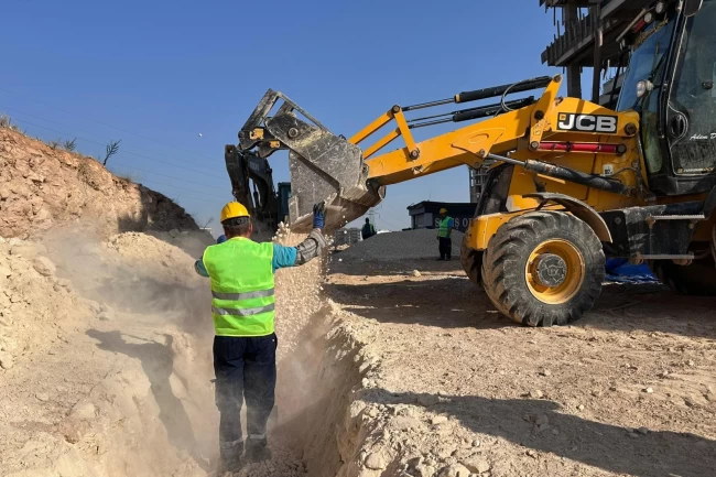 Gaziantep'te Gazitepe ve Sarısalkım'a yeni içmesuyu altyapısı