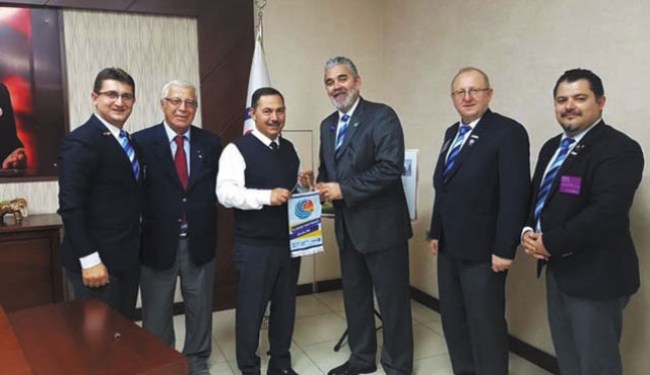 Rotaryenlerden Başkan Uysal’a ziyaret…