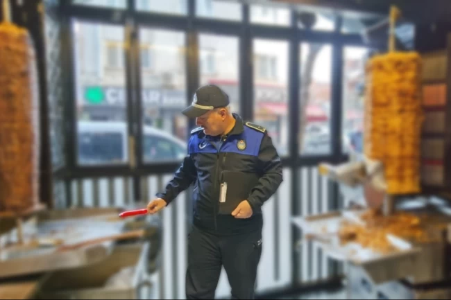 Bursa İnegöl'de dönercilere sıkı denetim