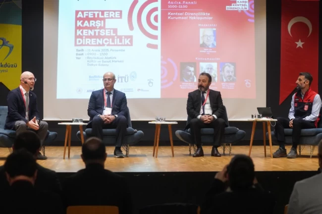 İstanbul Beylikdüzü'nde 'Afetlere Karşı Kentsel Dirençlilik Çalıştayı'