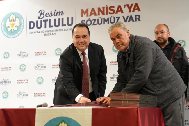 Manisa'dan üreticiye 57 milyon TL'lik destek... 2026'da damla sulama desteği geliyor