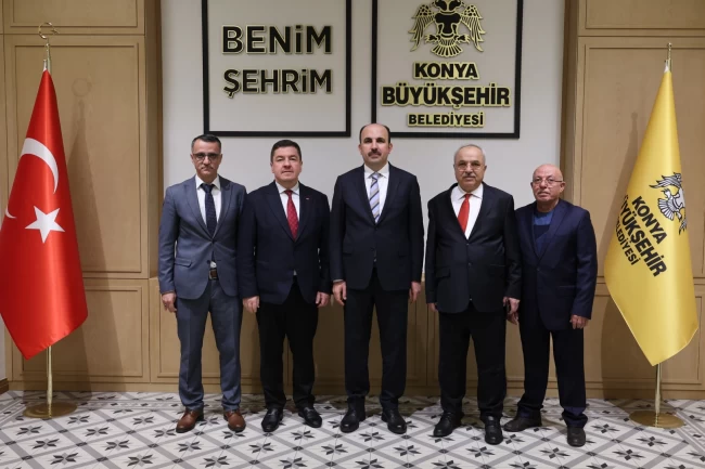 Başkan Altay uluslararası heyetleri ağırlıyor