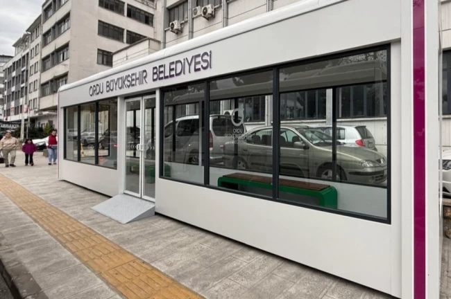 Ordu'da akıllı durak dönemi başladı
