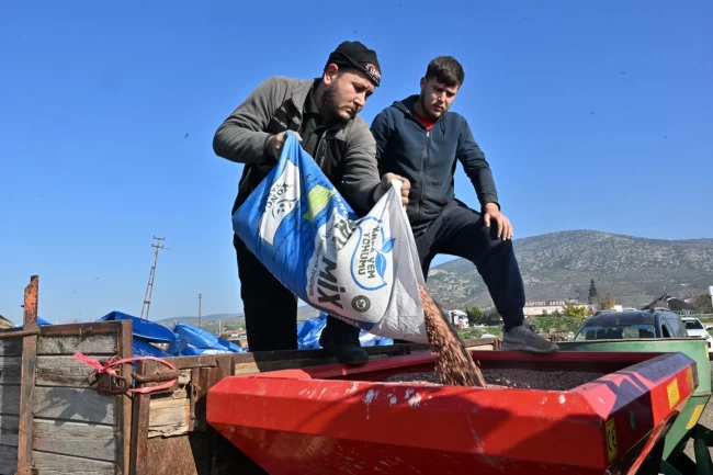 Manisa'nın tohumları Sarıçalı'nın merasını yeşertecek
