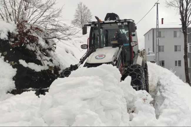 Trabzon Büyükşehir'in kış mesaisi başladı