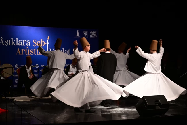 Bursa Yıldırım'da Mevlana'ya vefa gecesi