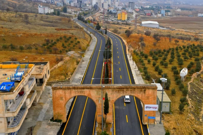 Mardin Yeşilli'de yol seferberliği