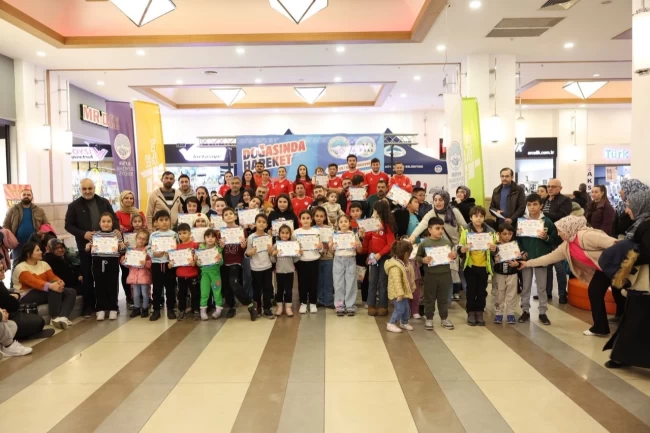 Kayseri Büyükşehir'den AVM'de spor etkinliği