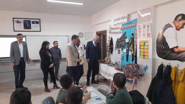 Kdz. Ereğli ilçe Millî Eğitim yöneticilerinden Gazi İlkokulu’na ziyaret