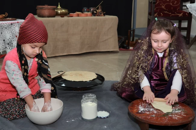 Ankara Keçiören'de minikler yerli malı haftasını kutladı