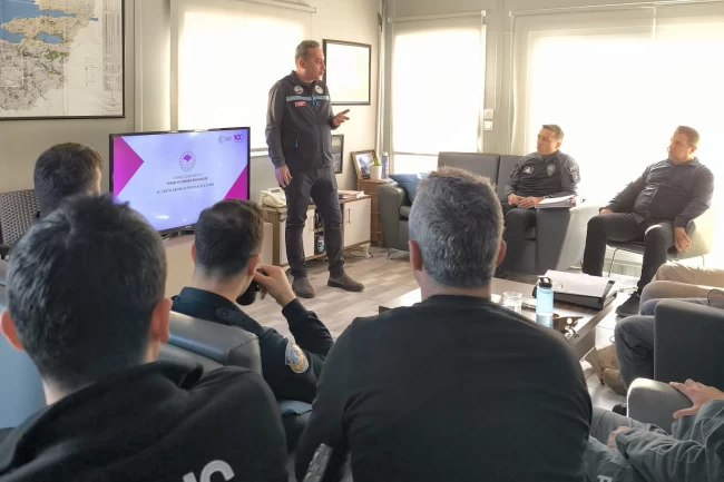 Mudanya'da su ürünleri denetimlerine eğitim desteği