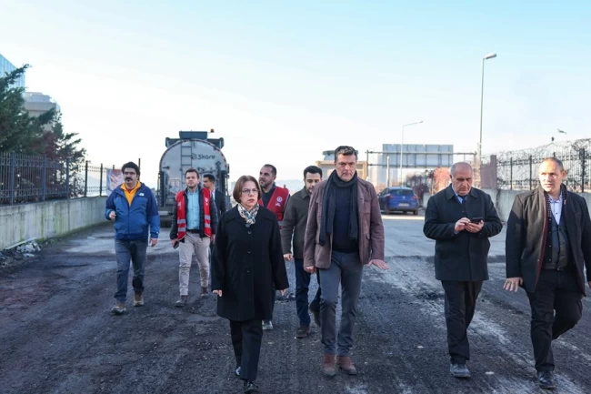 İstanbul Maltepe'de yollar yenileniyor