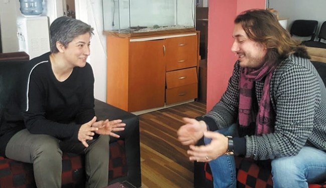 Alpago'dan Yeni Ufuk'a ziyaret..