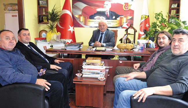 İlk ziyaret EGD ve Esnaf Kefalet'e