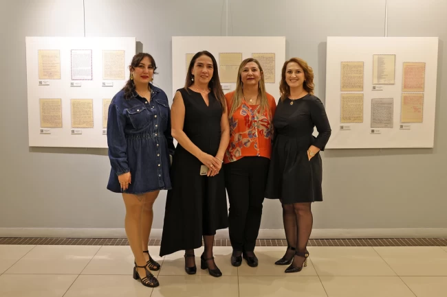 Mersin'de ustalardan genç kuşaklara seslenen mesajlar... "Konuşan Mektuplar" sergisi açıldı