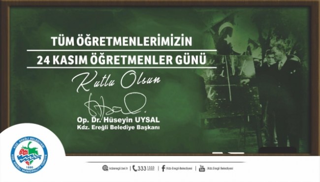 Başkan Uysal'dan Öğretmenler Günü Mesajı..