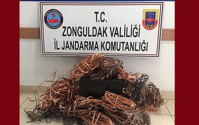 Gebe köyünde kablo hırsızlığı..