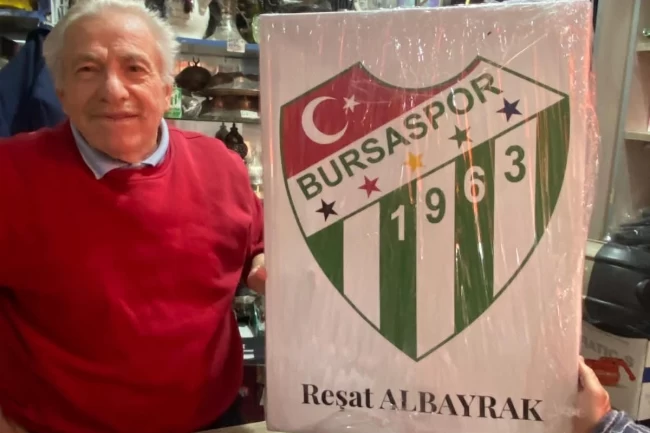 Küçükkuyu'nun gururu Reşat Albayrak