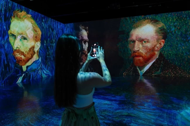 "Van Gogh: Işığında izinde" sergisi 22 Şubat'a kadar İstanbul DDM'de