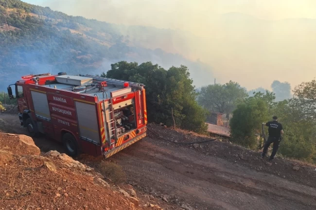Manisa'nın ateş savaşçıları 2025'te 14 bin olaya müdahale etti