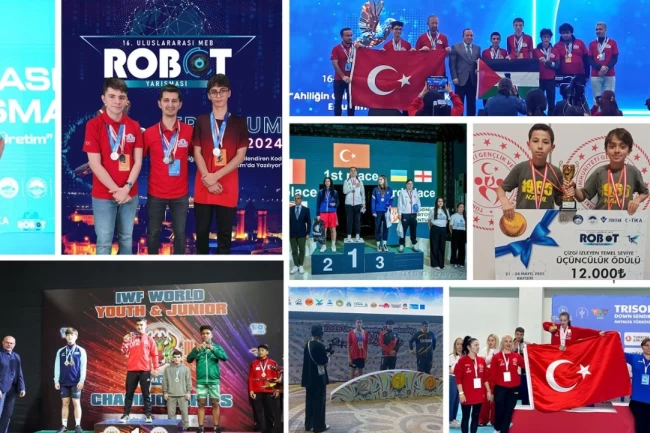 Türkiye'ye uluslararası 272 madalya gururu