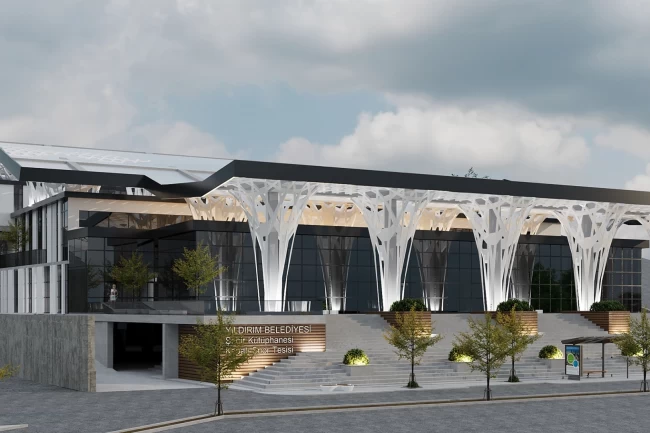 Bursa Yıldırım'da 5 yıldızlı gençlik ve spor merkezi yükseliyor