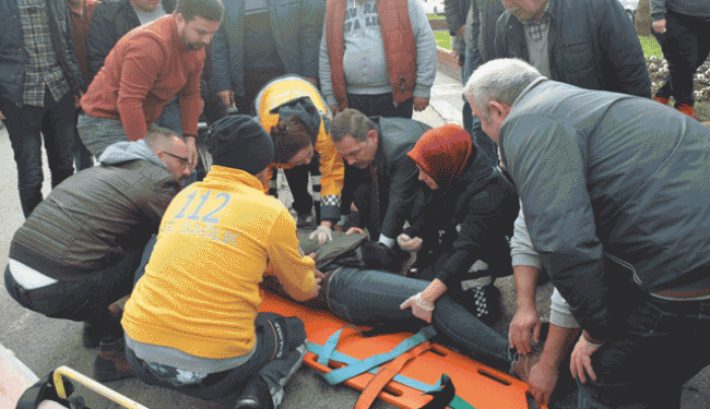 İlk müdahaleyi Başkan Uysal yaptı..