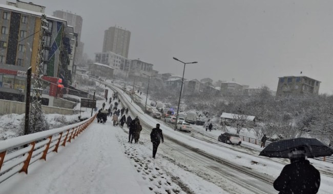 Zonguldak’ta kar alarmı: 20 cm üzeri kar bekleniyor