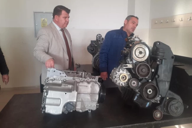 Edirne Keşan MTAL'de eğitim alanları yerinde görüldü