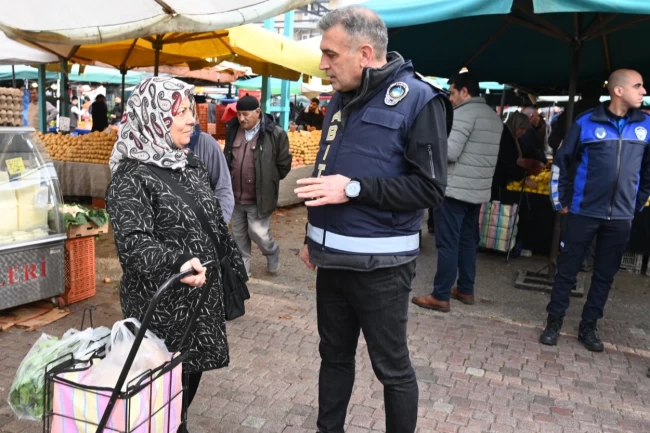 Manisa'da Perşembe Pazarı'na ‘Hoş Geldin Masası'