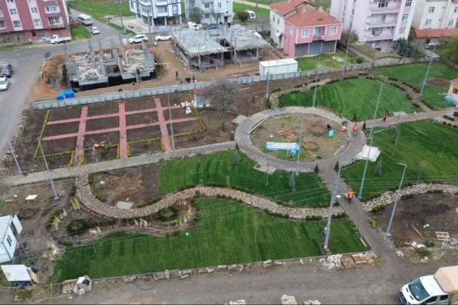 Edirne Uzunköprü'de Avrupa Birliği standartlarında "İklim Dostu Park"