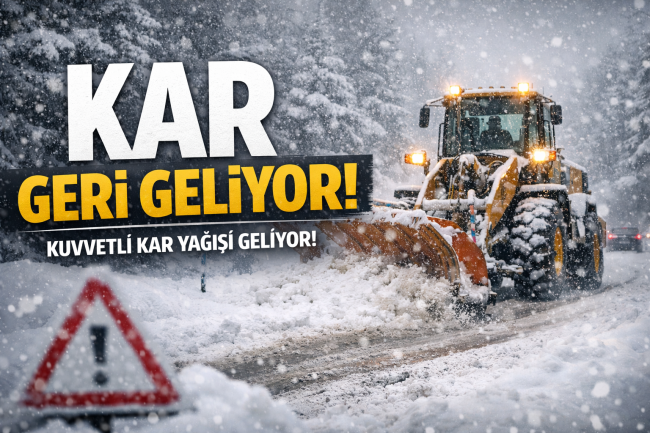 Zonguldak için kuvvetli kar yağışı uyarısı