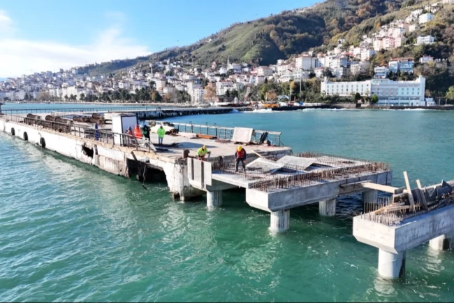 Ordu'da Altınordu rıhtımı yeniden canlanıyor