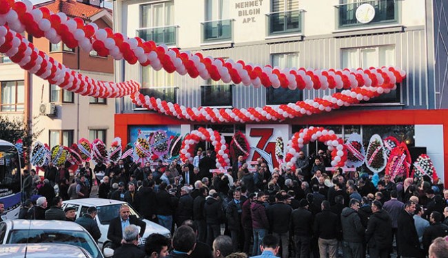 Muhteşem açılışla hizmete girdi…