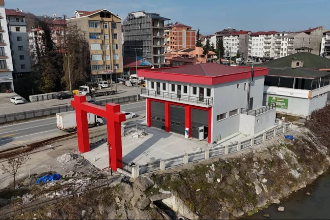 Trabzon'da iki yeni itfaiye binaları tamamlandı
