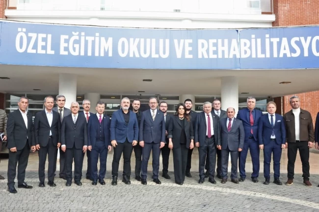 TBMM Komisyonu'ndan Antalya'da Özel Eğitim Merkezine ziyaret